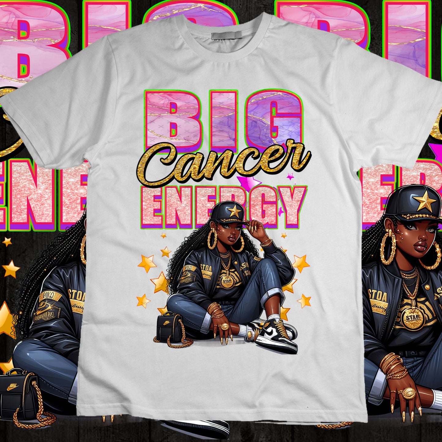Big Zodiac Energy Canva Pro PNG Bundle (non Editable)