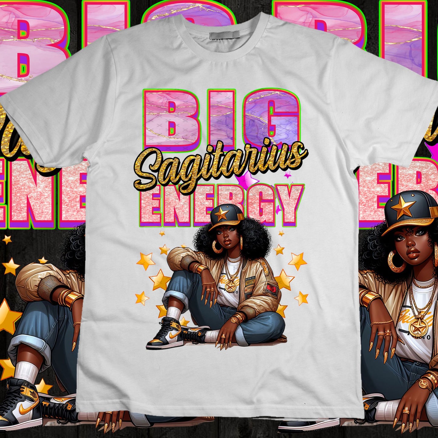 Big Zodiac Energy Canva Pro PNG Bundle (non Editable)