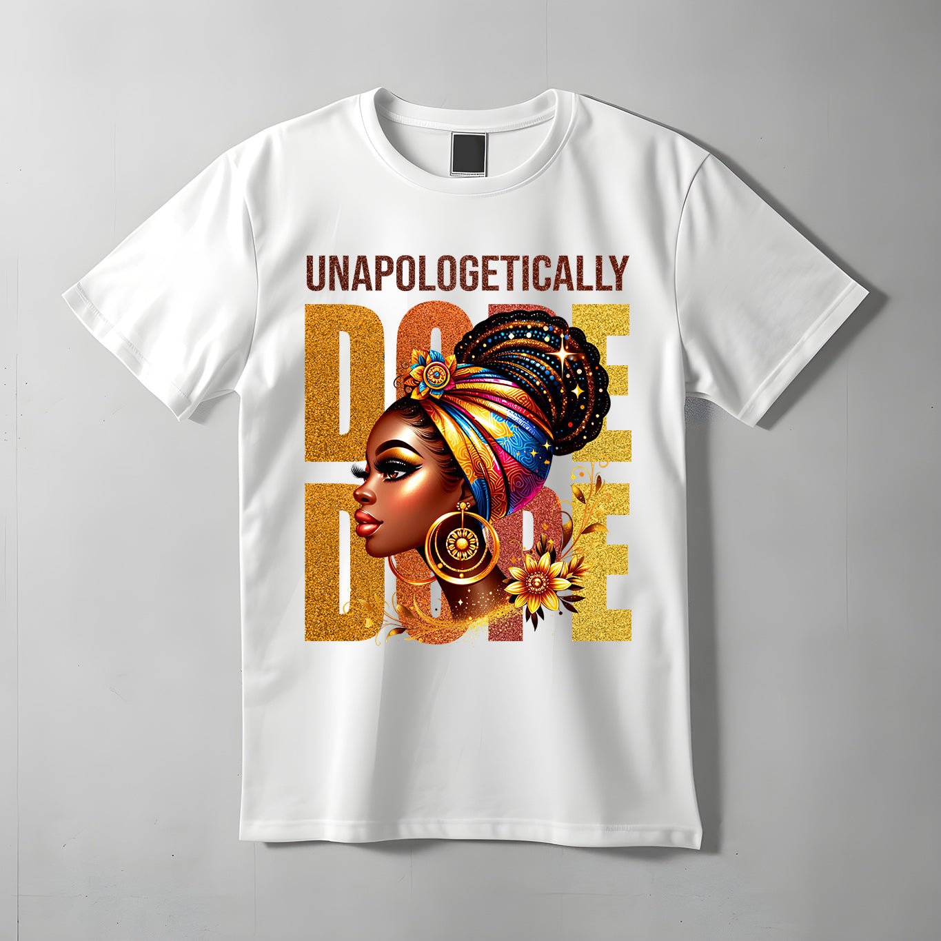 Unapologetically Dope Lady Canva Pro PNG (non editable)