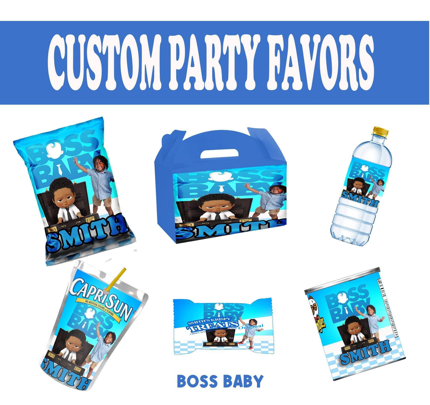 Editable Pary Favor Bundle (pick 2)