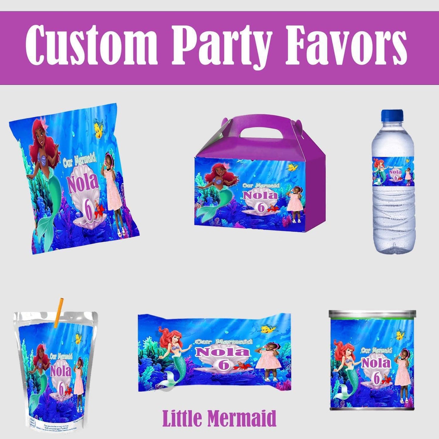 Editable Pary Favor Bundle (pick 2)