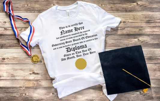 Diploma Tee