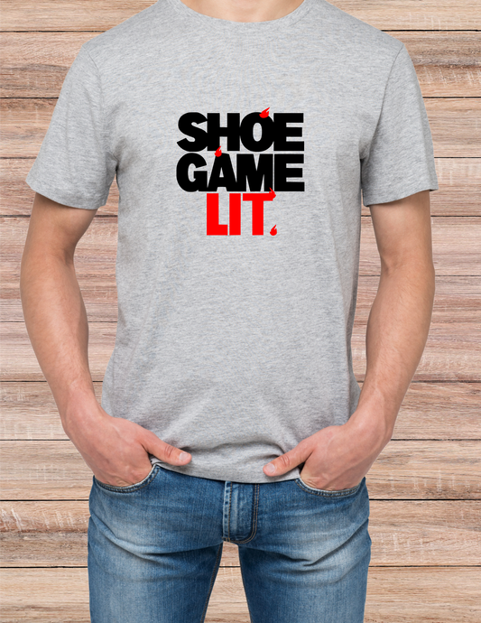 shoe game lit tee