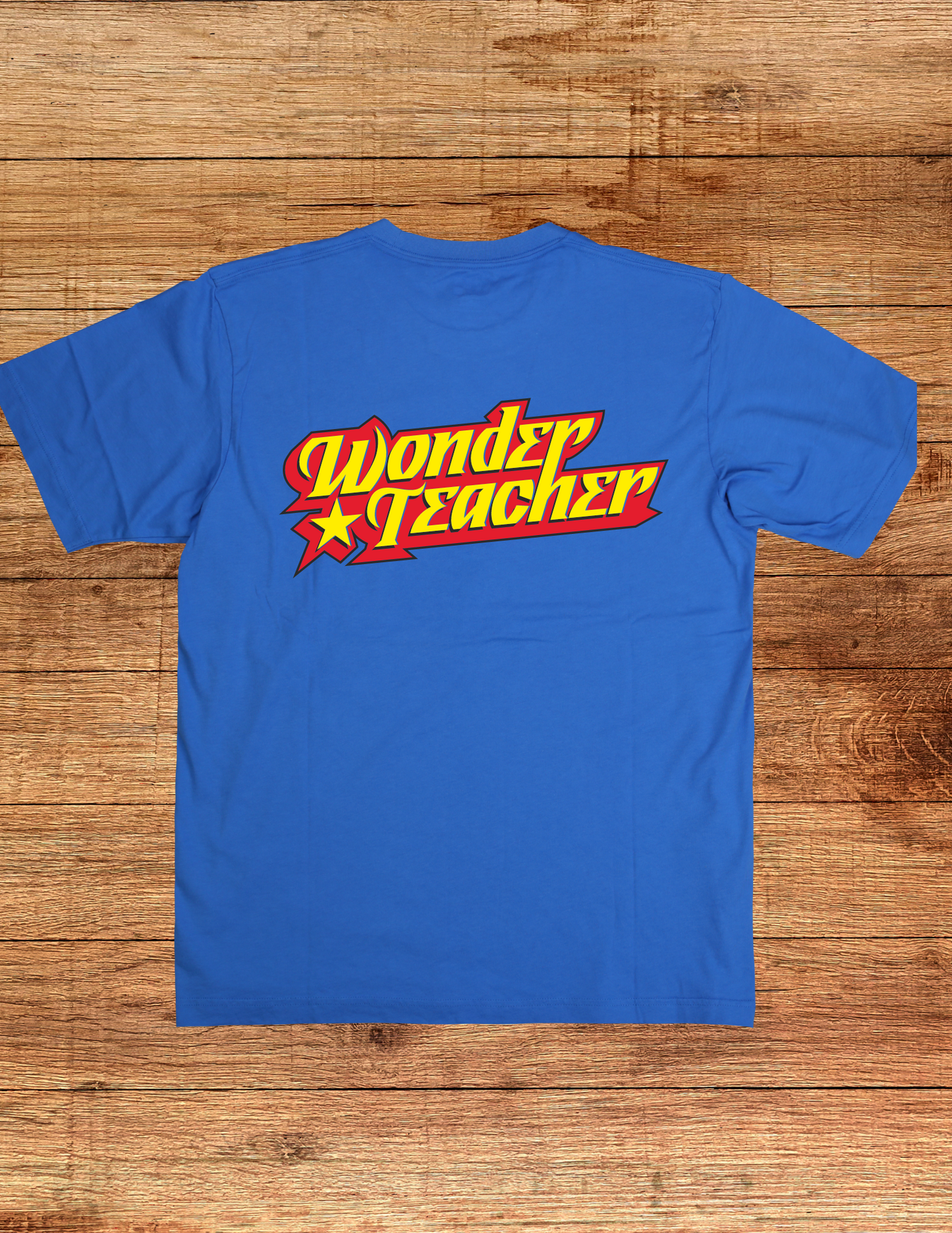 wonder teacher short sleeve tee