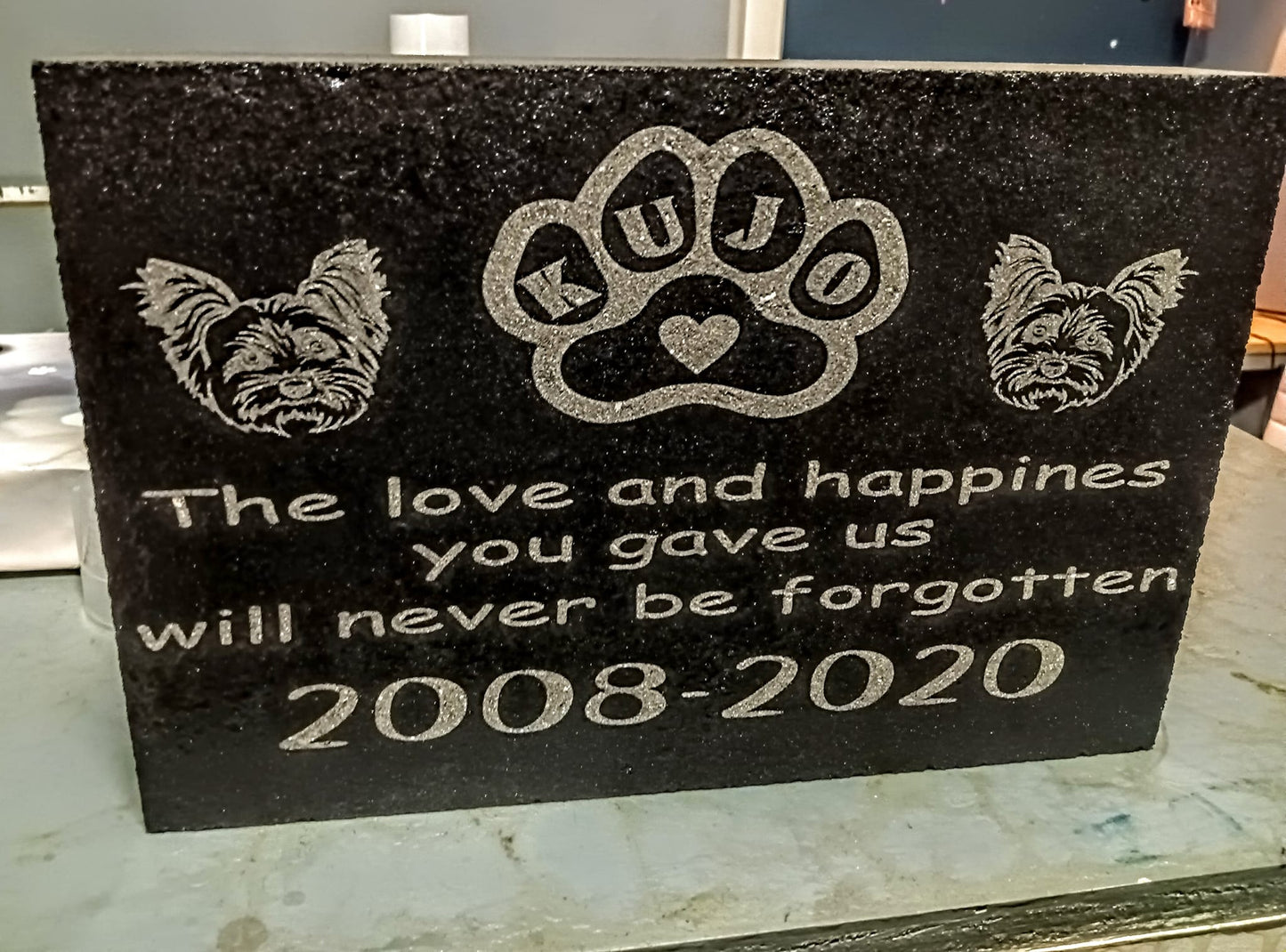 Engraved Pet Stones